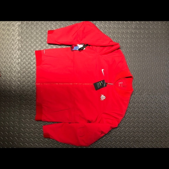NWT Nike Men's Bomber Jacket College Shield Ohio - Picture 3 of 16